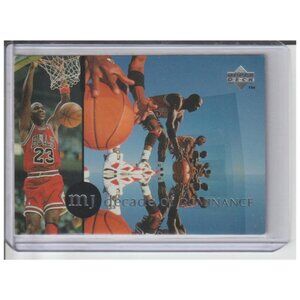 Michael Jordan 1994-95 Upper Deck Rare Air Decade of Dominance #J7 Bulls